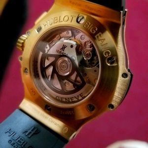 HUBLOT rose gold big bang